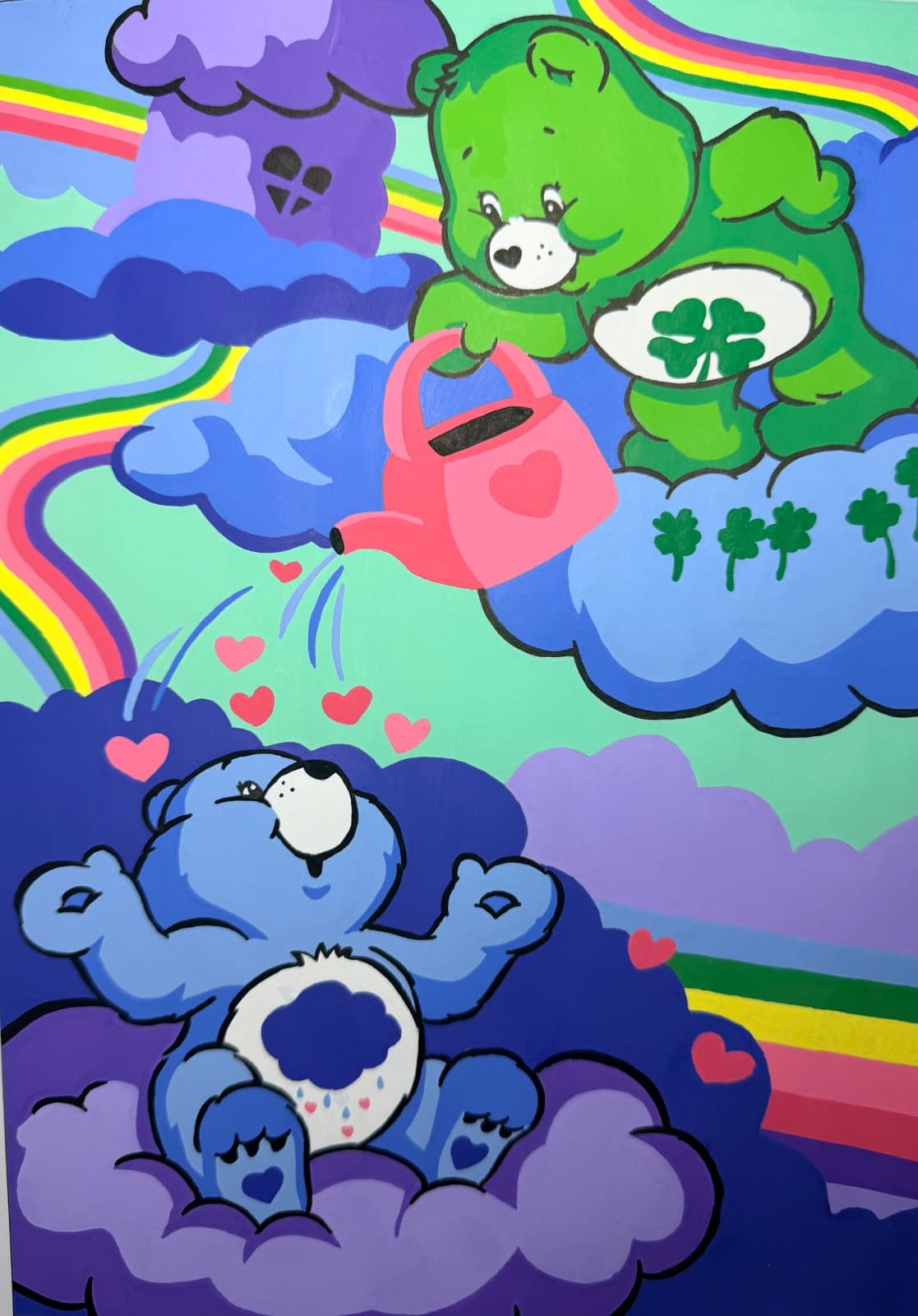 Anonymous's finished page from Bisounours